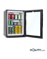 Minibar per hotel 40 lt con porta in vetro h3415