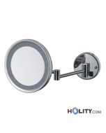 Specchio ingranditore con luce per hotel h43822