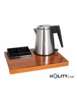 Bollitore con vassoio per camera d'hotel h43890