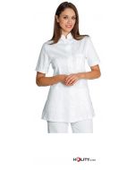 Casacca-donna-in-cotone-con-bottoni-a-pressione-h65101