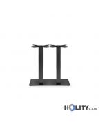 Base-per-tavolo-bar-con-doppia-colonna-h74215-verniciato-acciaio