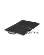 Rampa mobile per disabili a piegamento singolo h8920