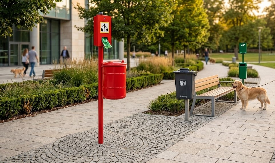 Dog waste containers: how to choose the right model for public areas