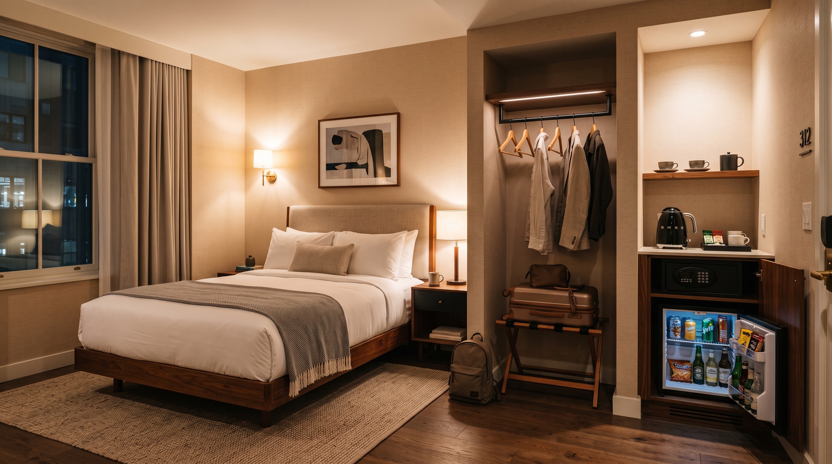 Complete checklist for setting up a professional hotel room