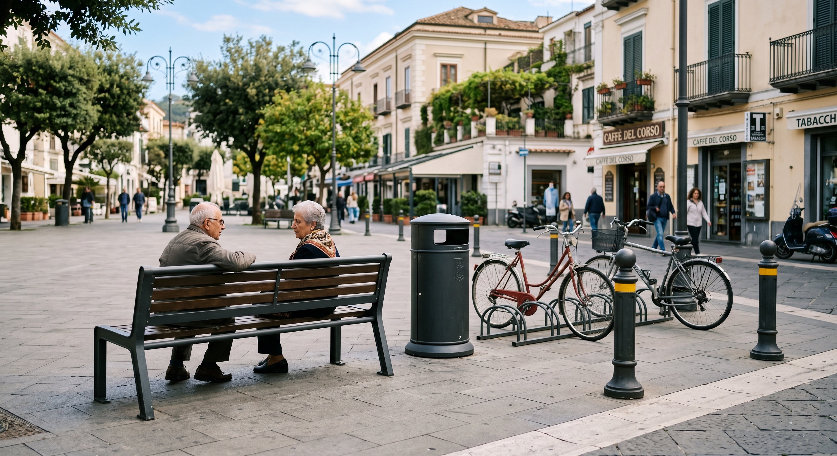 What does street furniture include: all the elements and categories