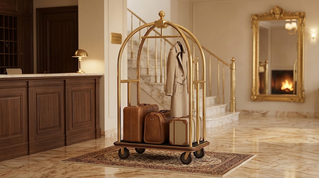 Luggage trolleys: comfort and convenience for transporting clothes and suitcases