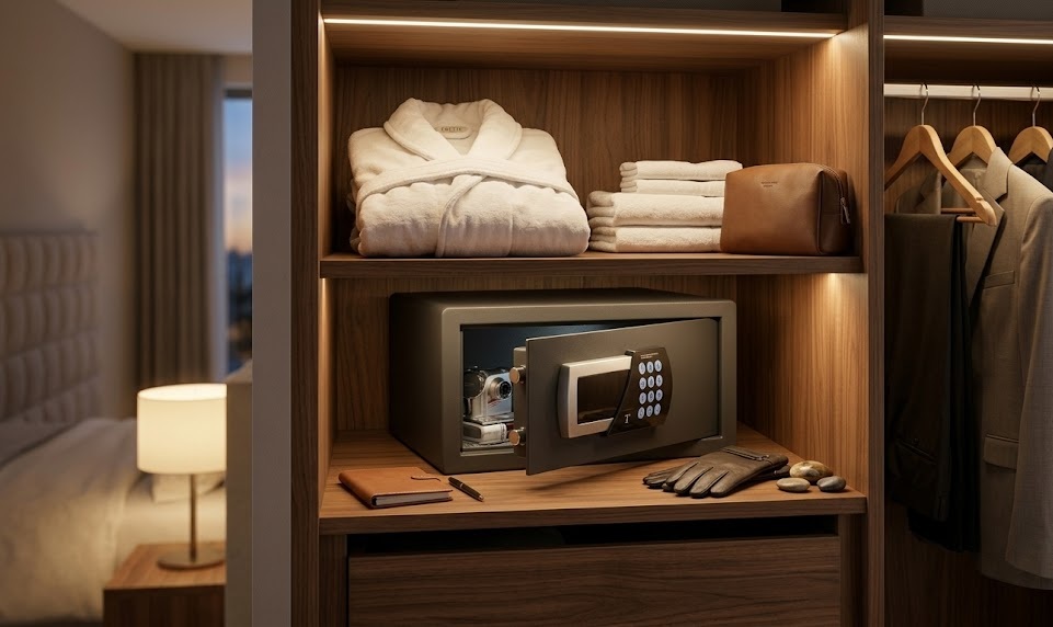 Electronic hotel safes: advantages over traditional models