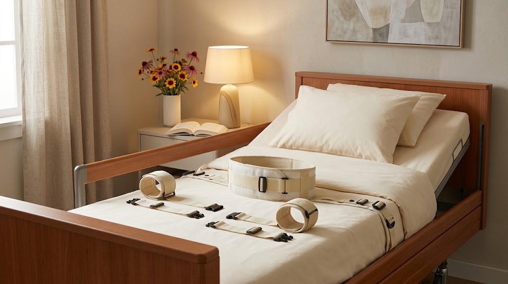 Bed restraint bands: characteristics and selection criteria