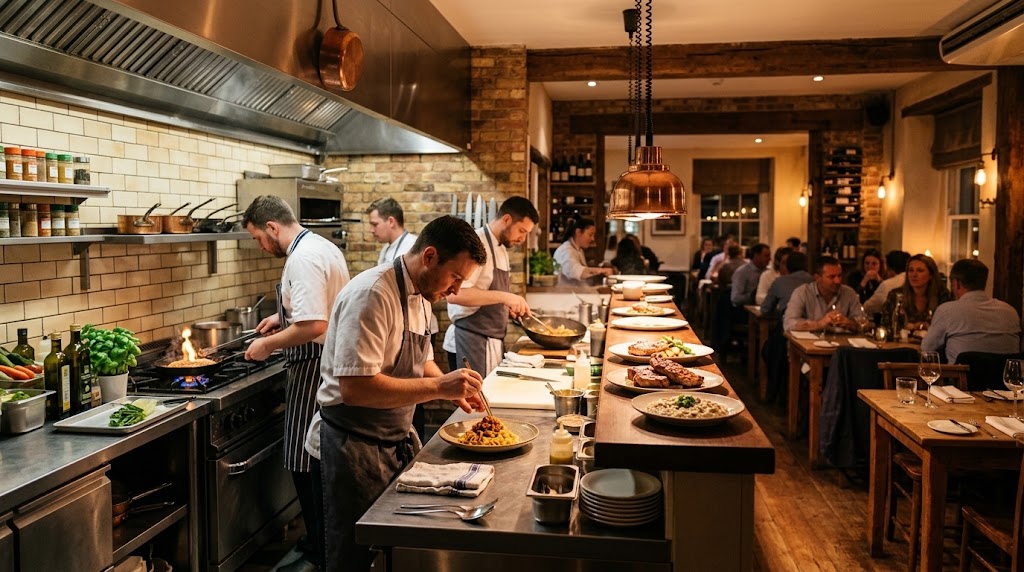 Open Kitchen: A Chef-Sized Stage