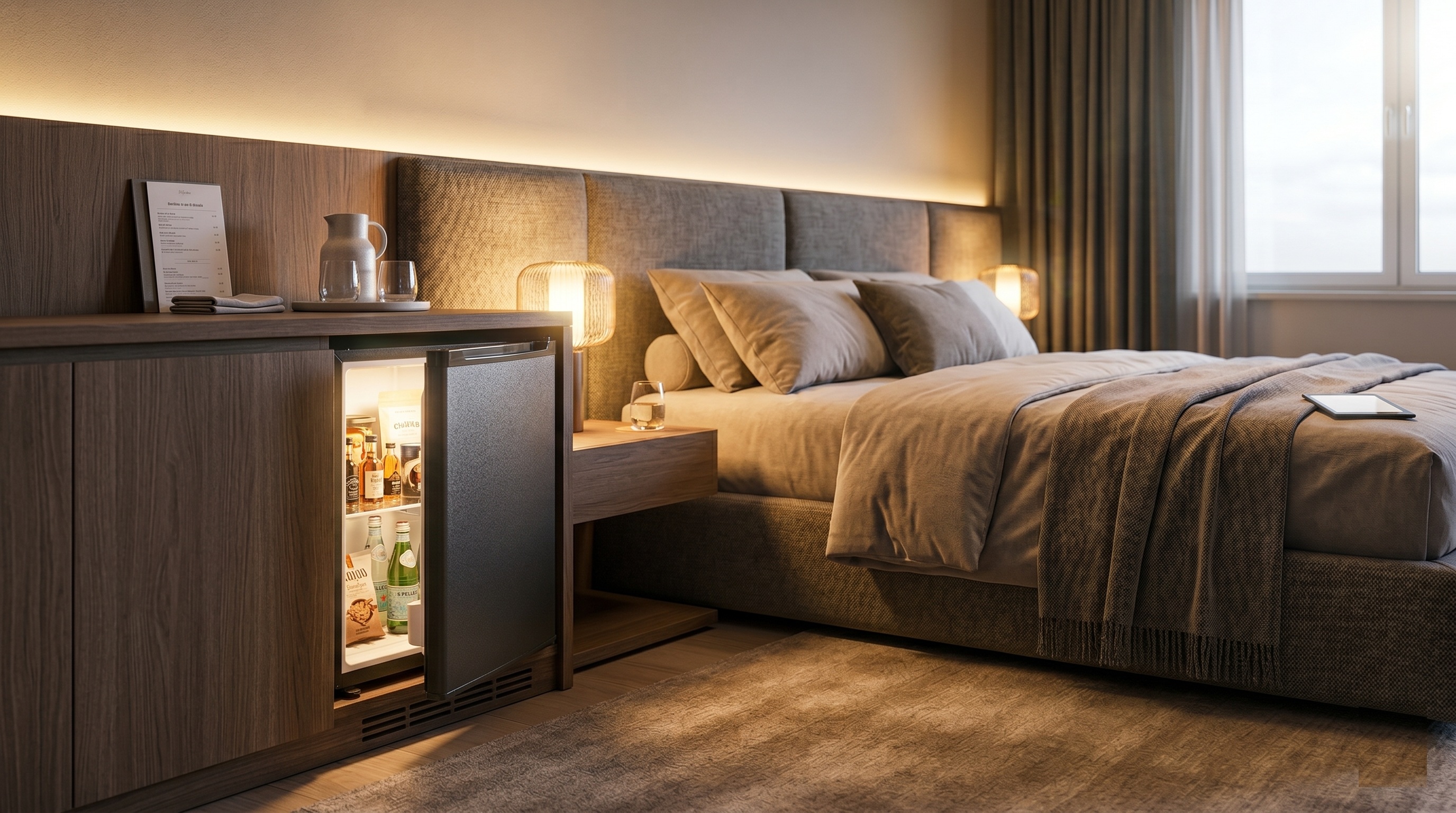 How much does a hotel minibar cost: prices, ranges and factors that really influence it?