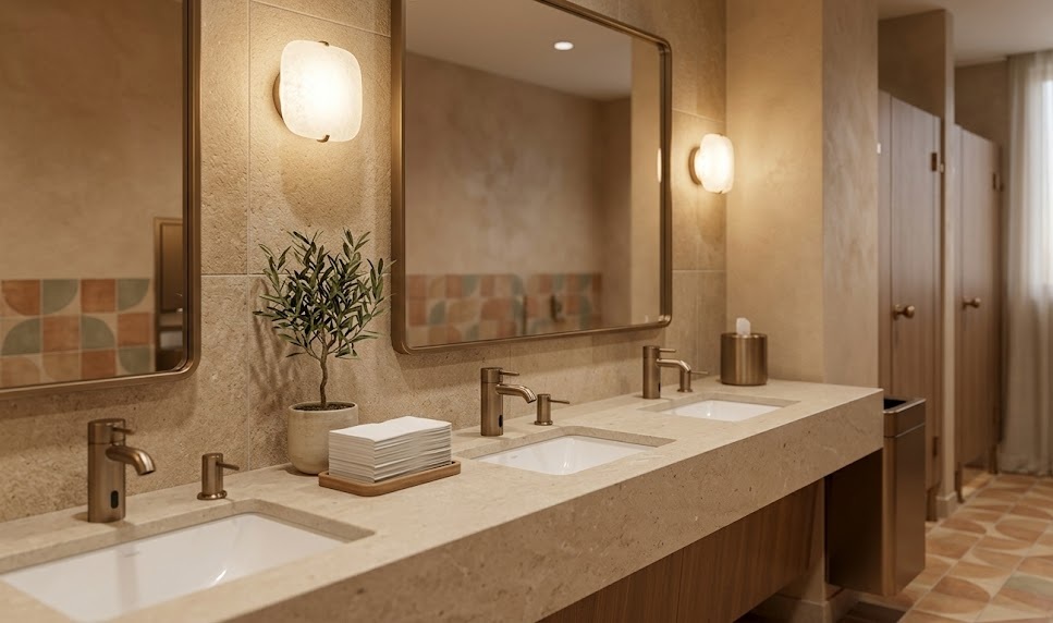 Public bathroom furnishings: how to choose durable and functional solutions