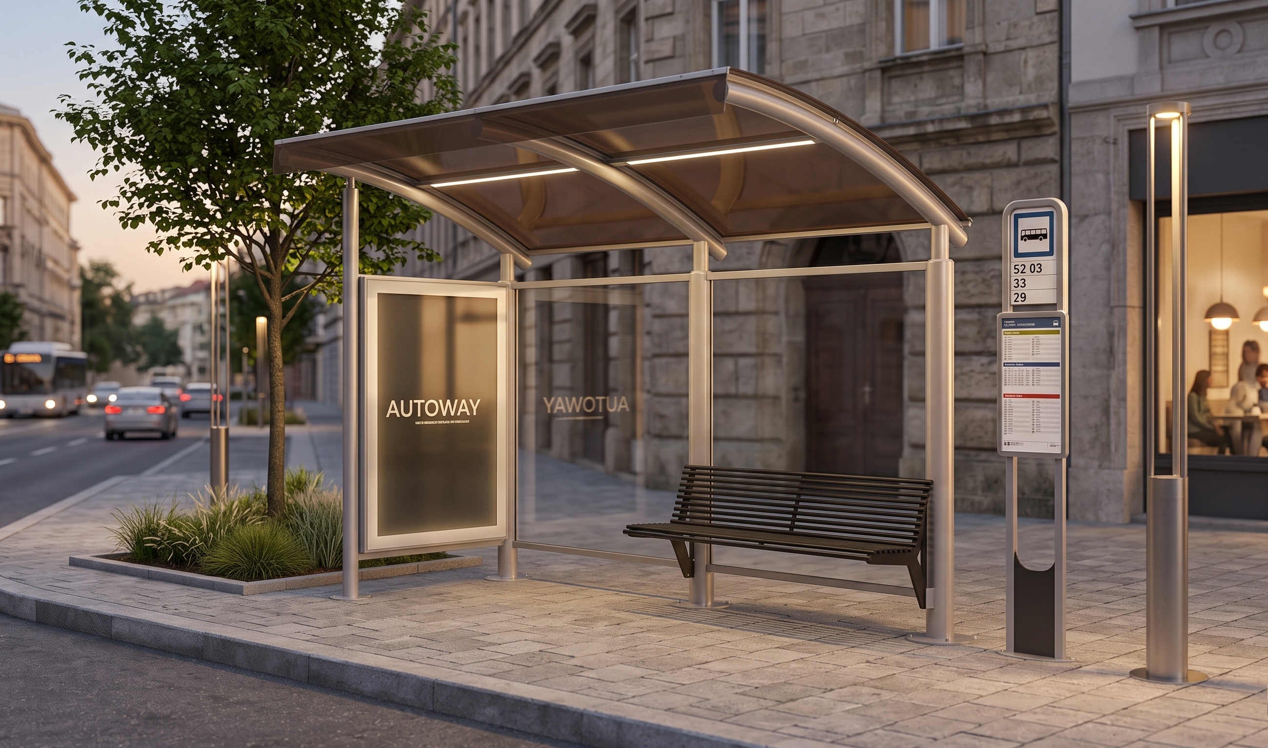How to choose a bus shelter suitable for an urban context
