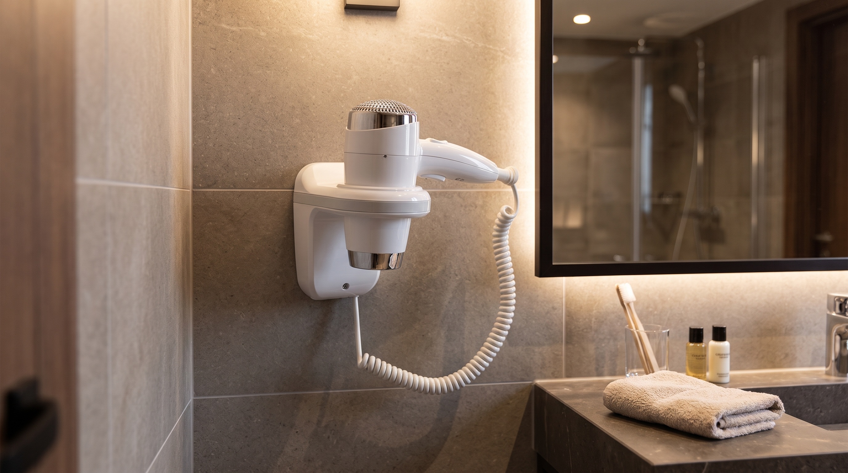 Hotel hair dryers: pistol-type, wall-mounted, or stand-mounted? Which one to choose?