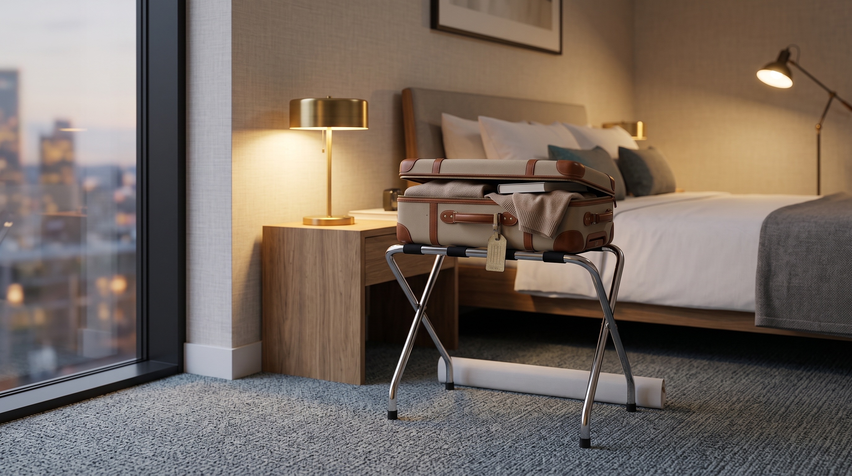 Professional Luggage Racks: The Features That Make the Difference