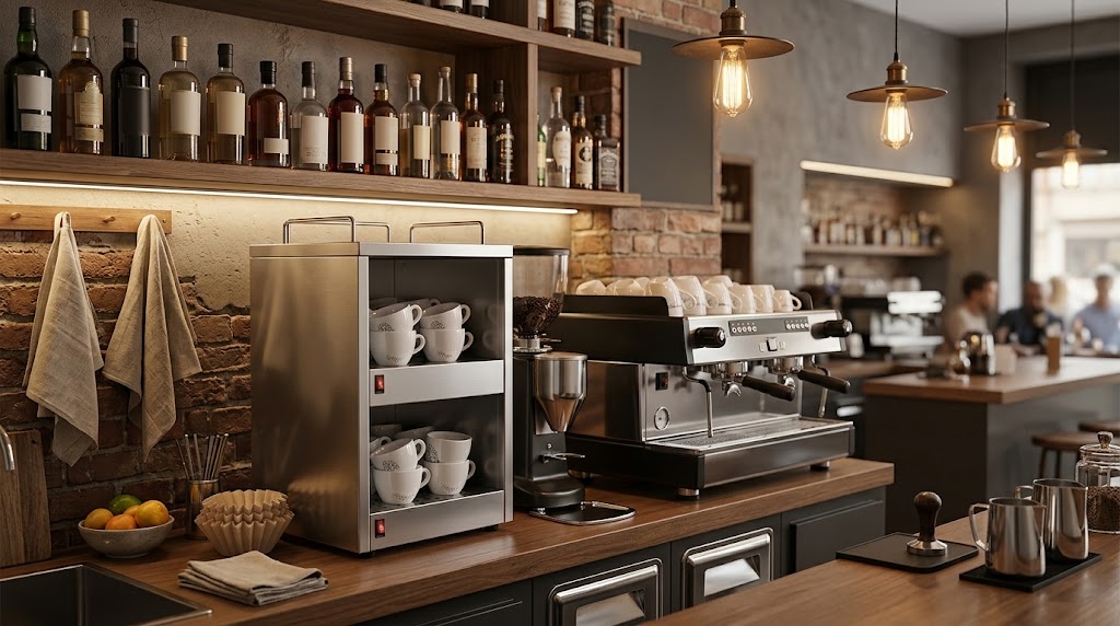 Electric cup warmer: the pleasure of coffee in a cup. A moment of delicious relaxation.