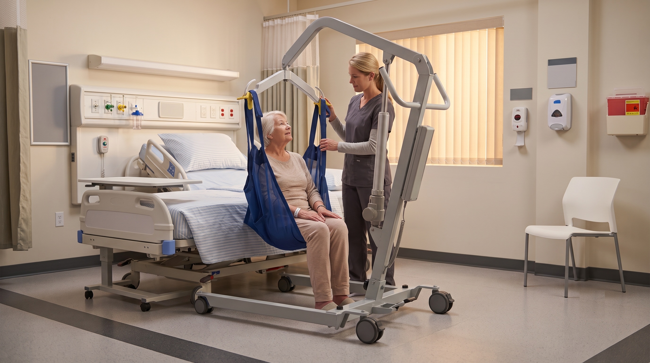 Patient lifts: a guide to choosing for hospitals, clinics, and nursing homes.