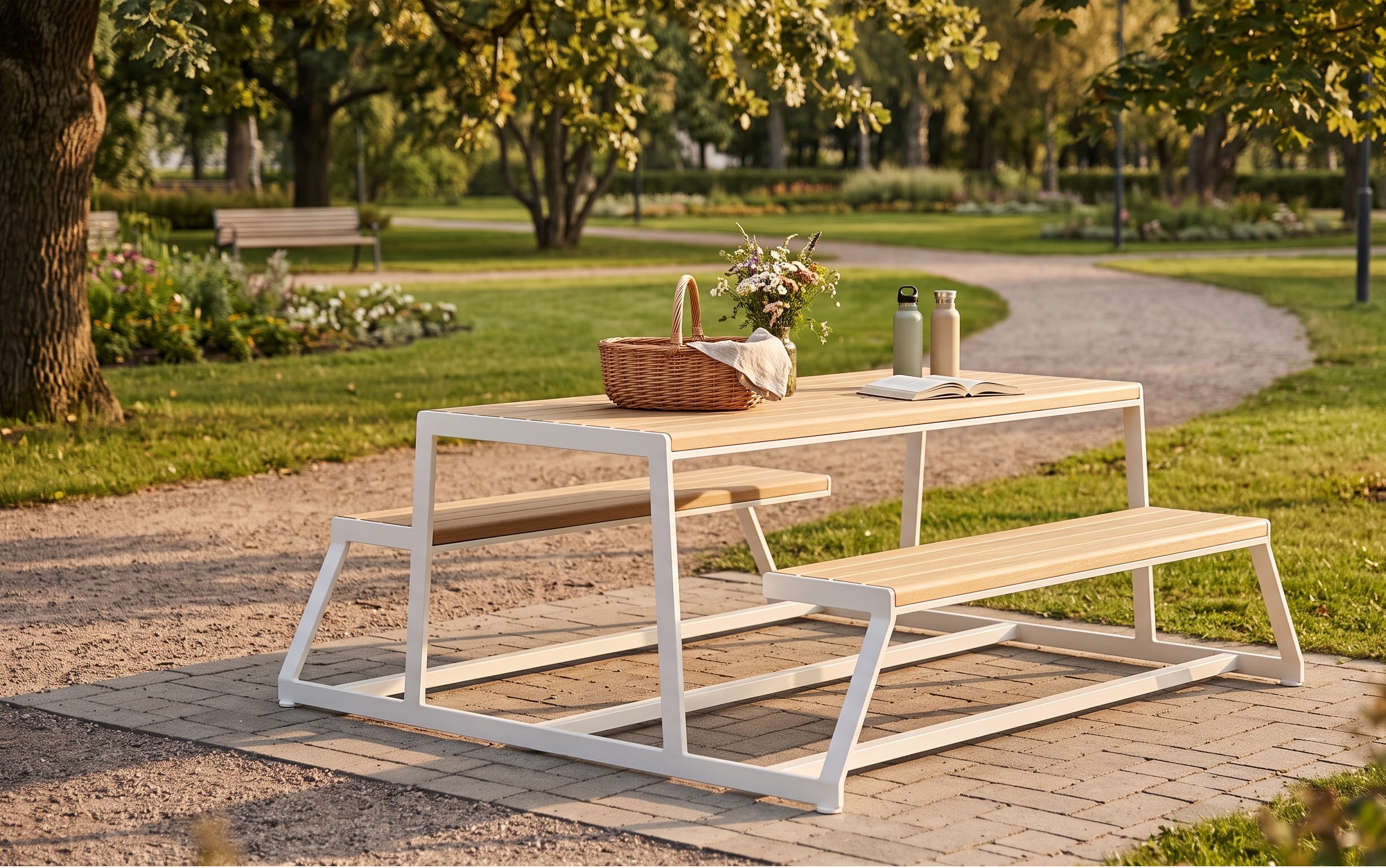Picnic tables for municipalities: selection criteria for green areas and urban spaces
