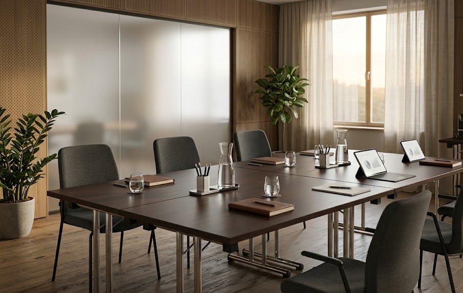 Conference Tables: How to Choose the Right Size, Shape, and Configuration for Every Type of Meeting