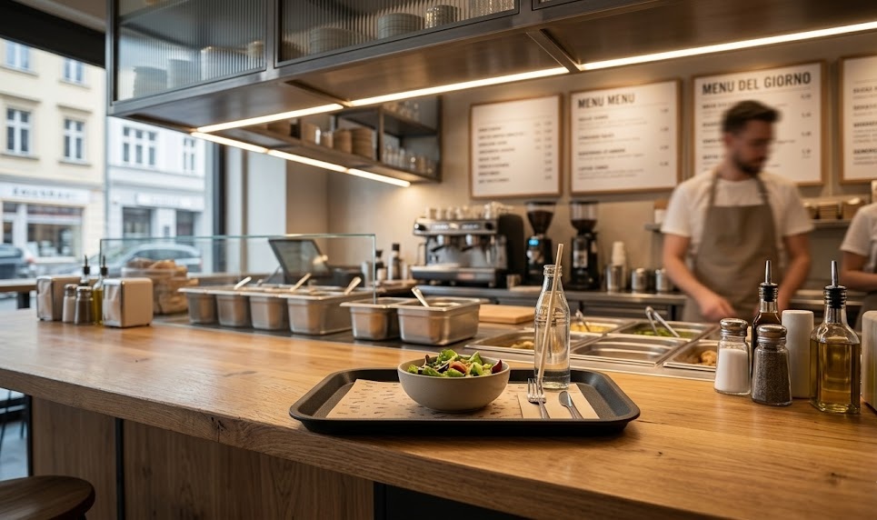 Trays for fast food and snack bars: what features should they have?