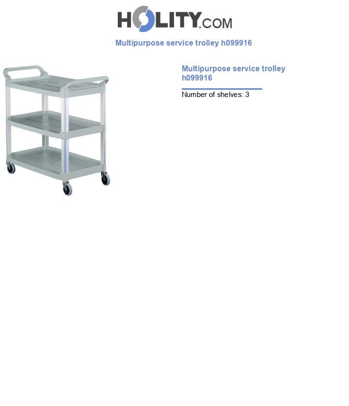 Multipurpose service trolley h099916