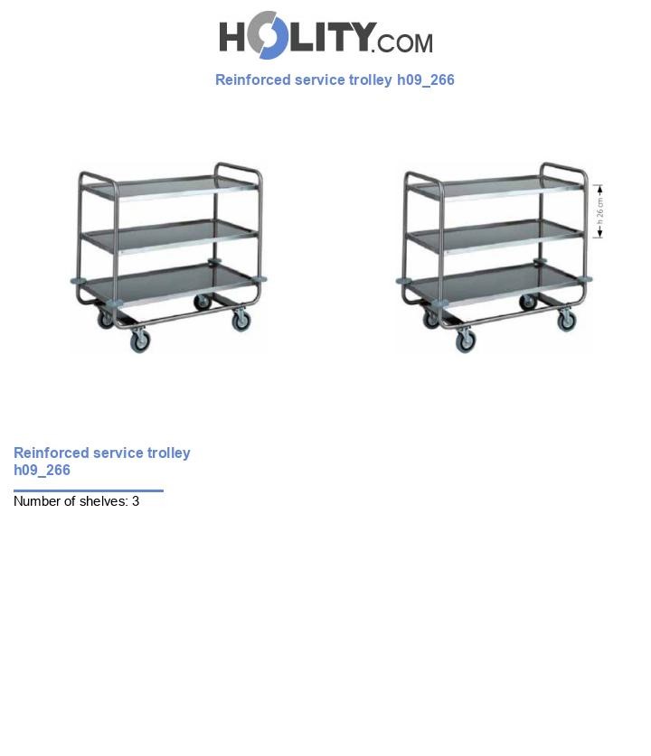 Reinforced service trolley h09_266