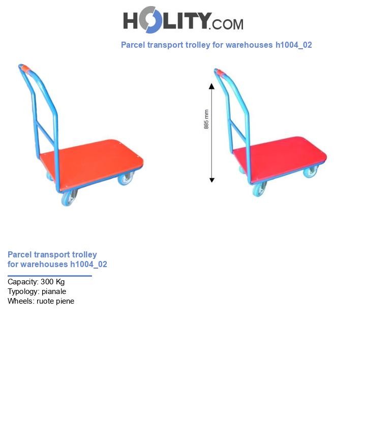 Parcel transport trolley for warehouses h1004_02