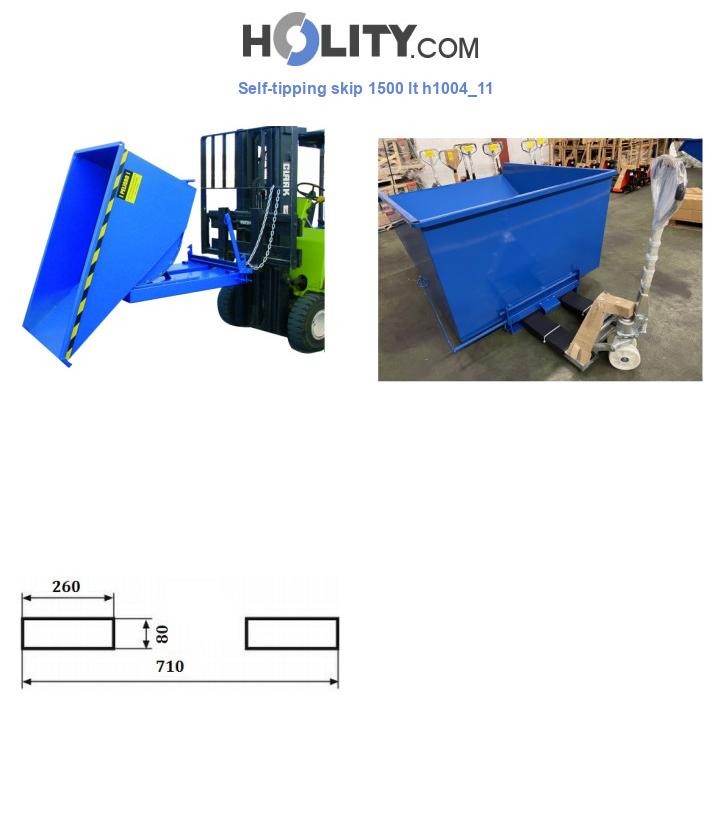 Self-tipping skip 1500 lt h1004_11