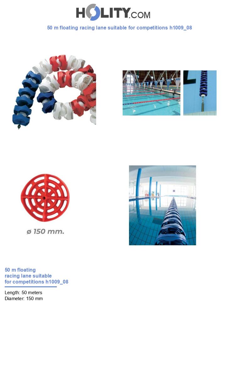 50 m floating racing lane suitable for competitions h1009_08