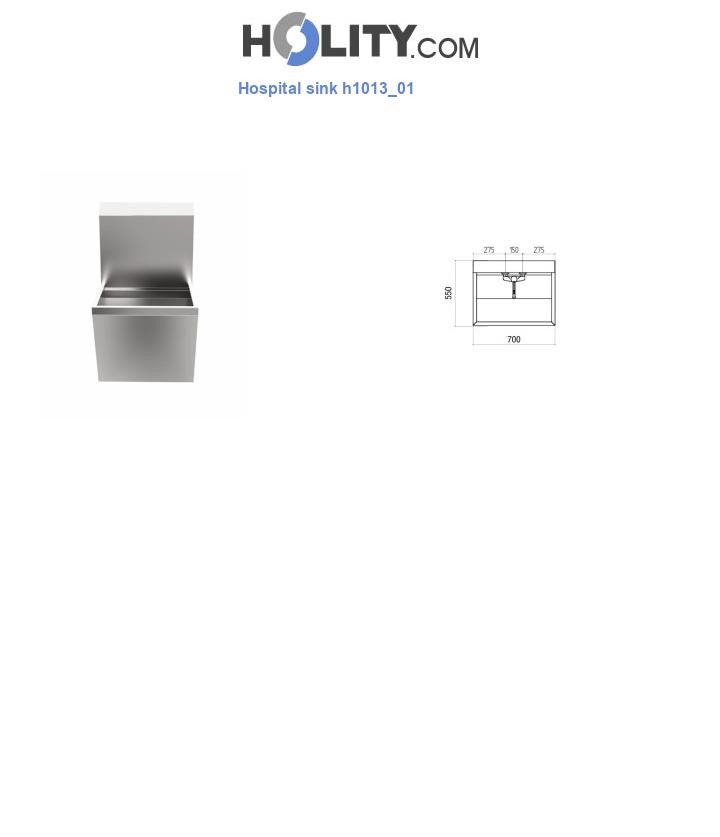 Hospital sink h1013_01