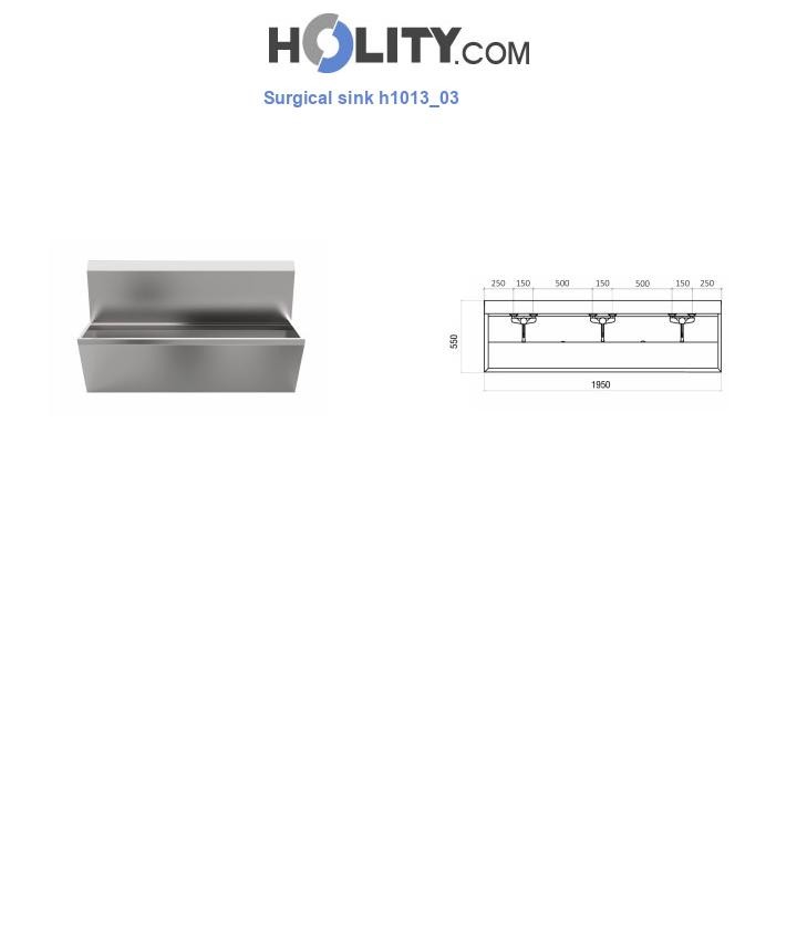 Surgical sink h1013_03