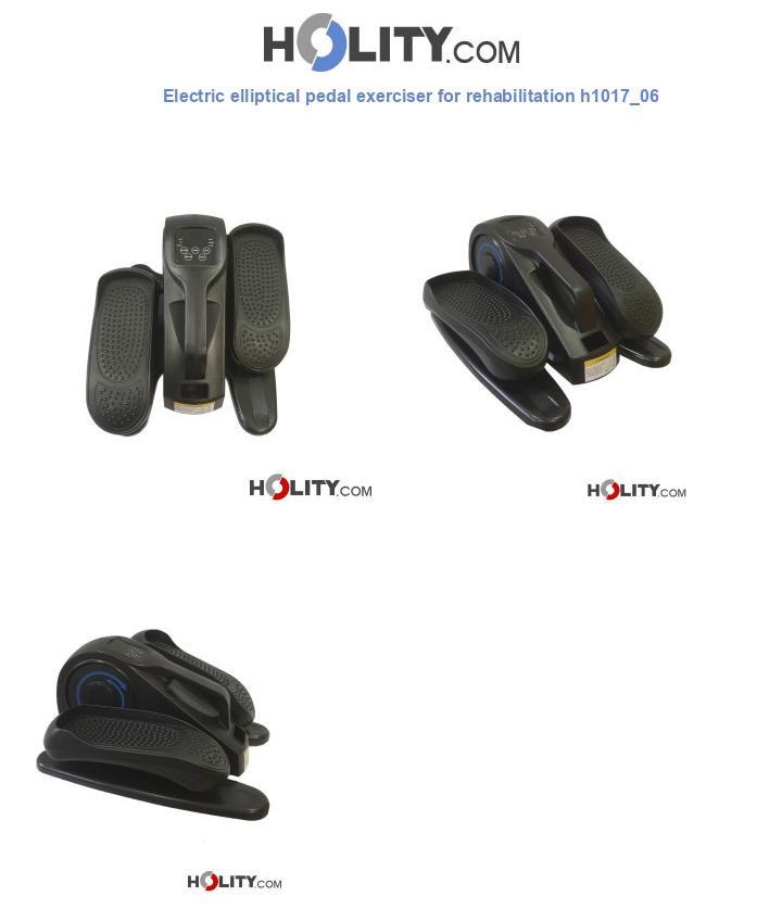 Electric elliptical pedal exerciser for rehabilitation h1017_06