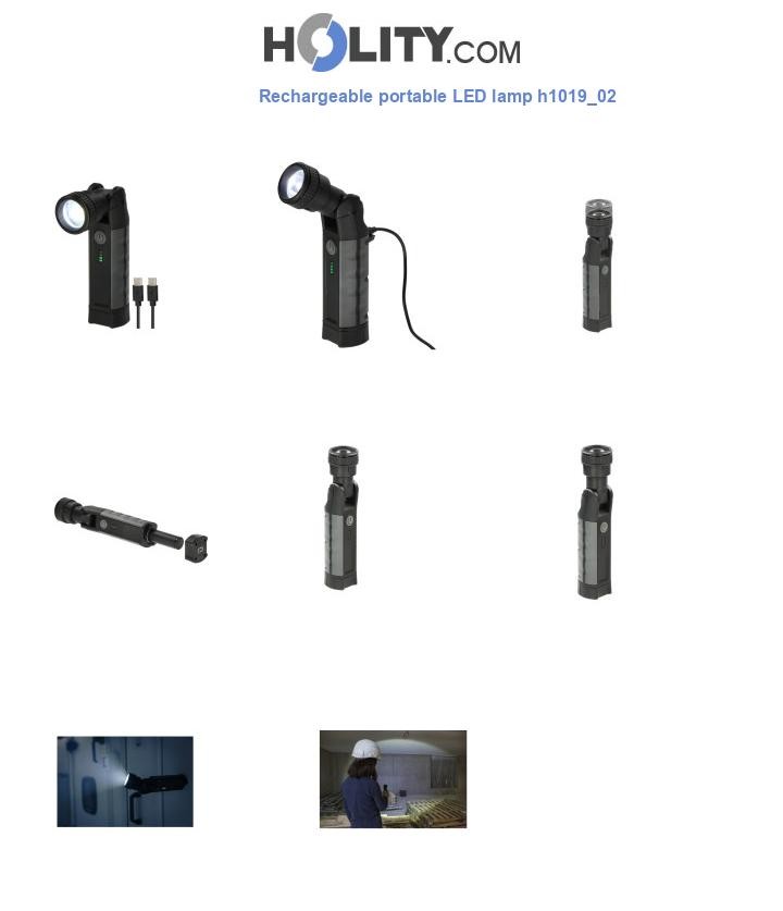 Rechargeable portable LED lamp h1019_02