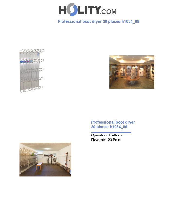 Professional boot dryer 20 places h1034_09