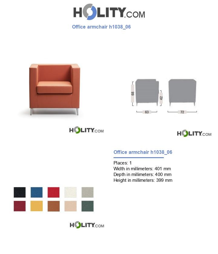 Office armchair h1038_06