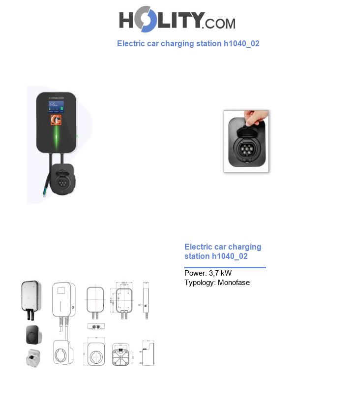 Electric car charging station h1040_02