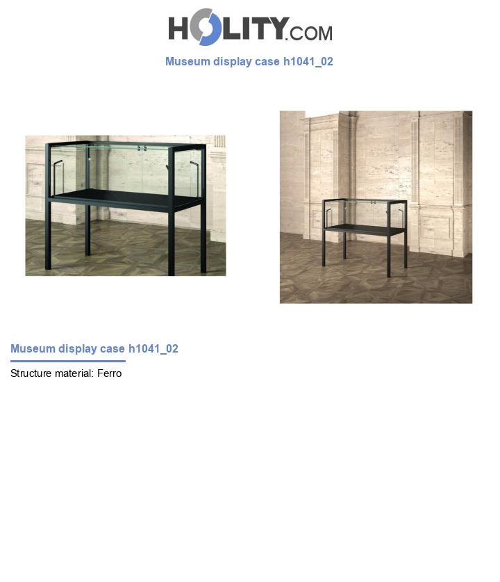 Museum display case h1041_02