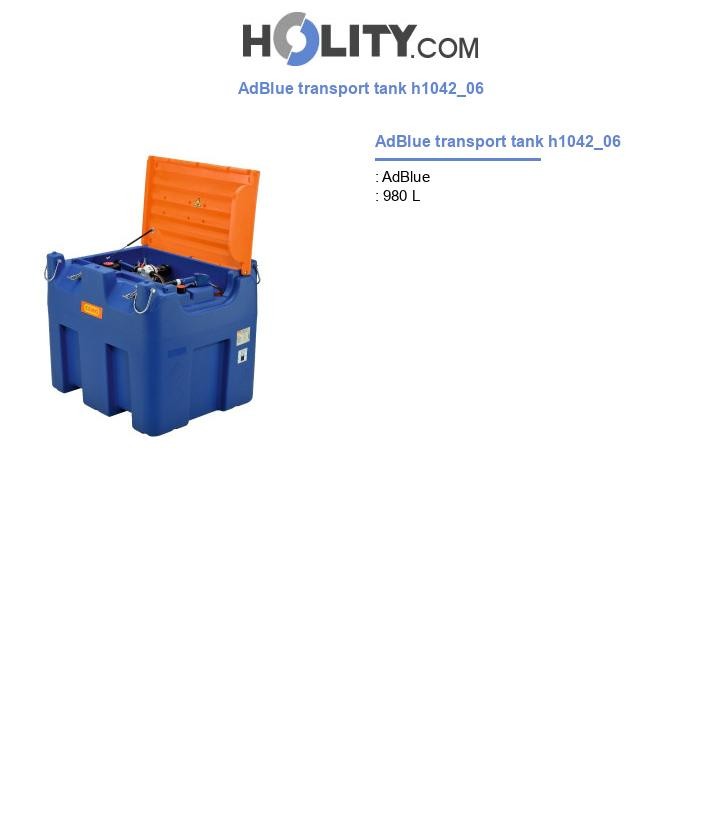AdBlue transport tank h1042_06