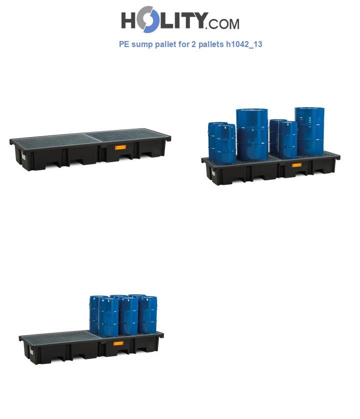 PE sump pallet for 2 pallets h1042_13