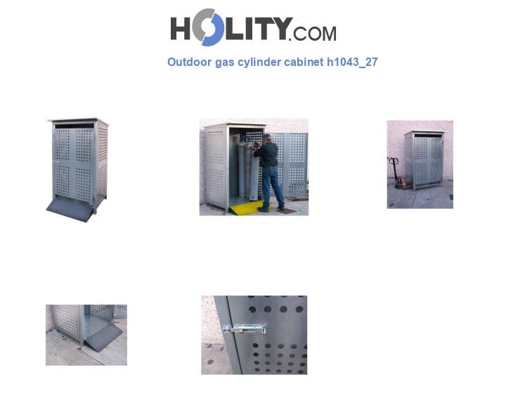Outdoor gas cylinder cabinet h1043_27