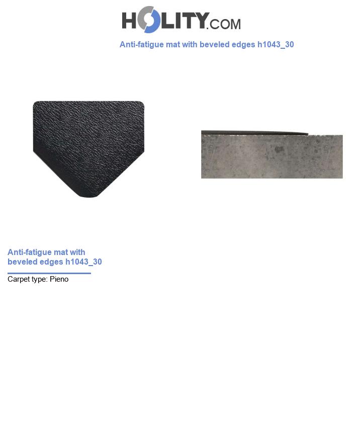 Anti-fatigue mat with beveled edges h1043_30
