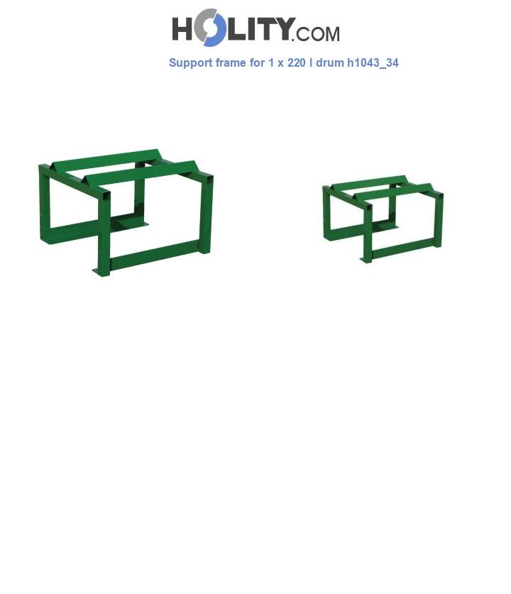 Support frame for 1 x 220 l drum h1043_34