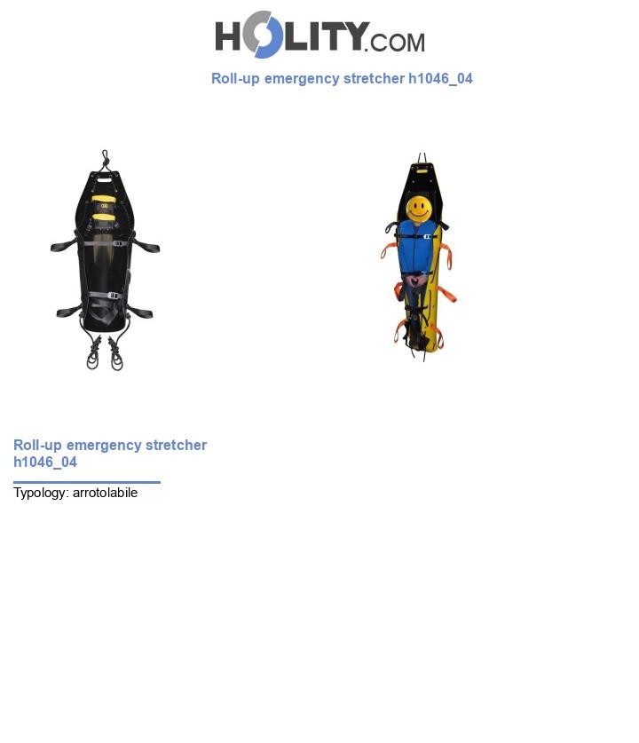 Roll-up emergency stretcher h1046_04