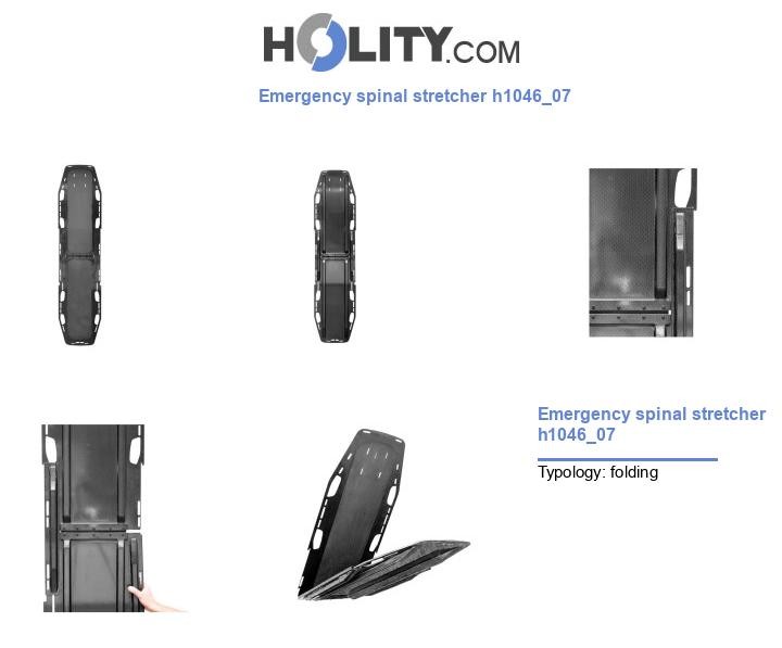 Emergency spinal stretcher h1046_07