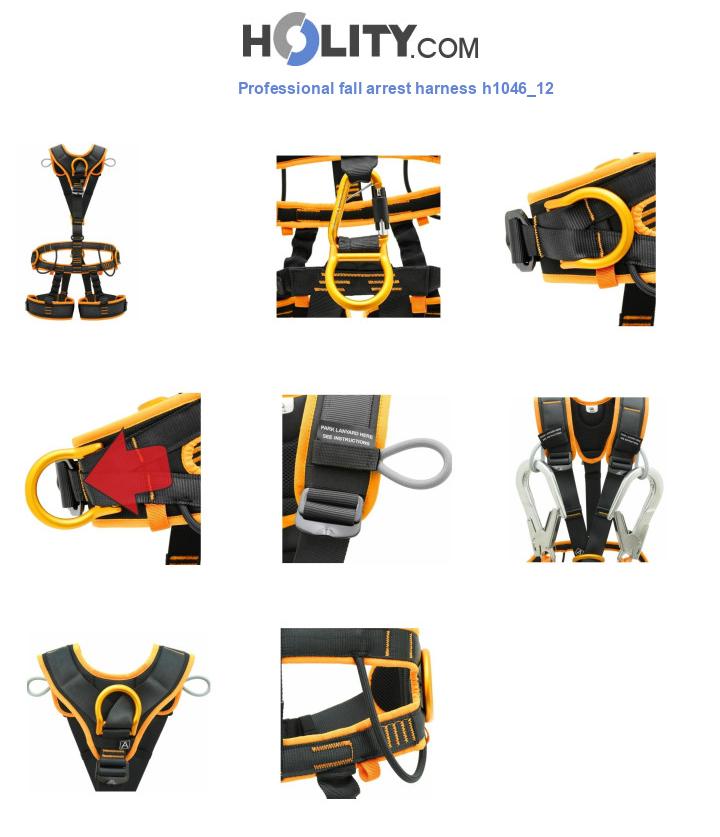 Professional fall arrest harness h1046_12