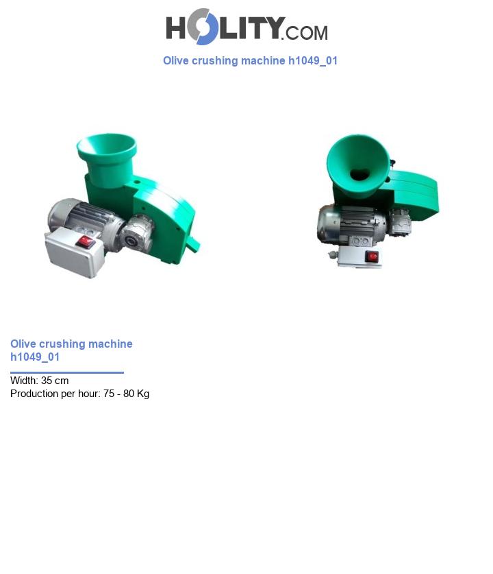 Olive crushing machine h1049_01