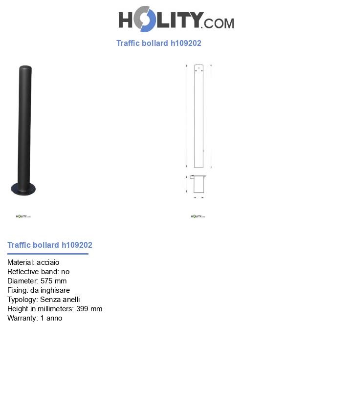 Traffic bollard h109202