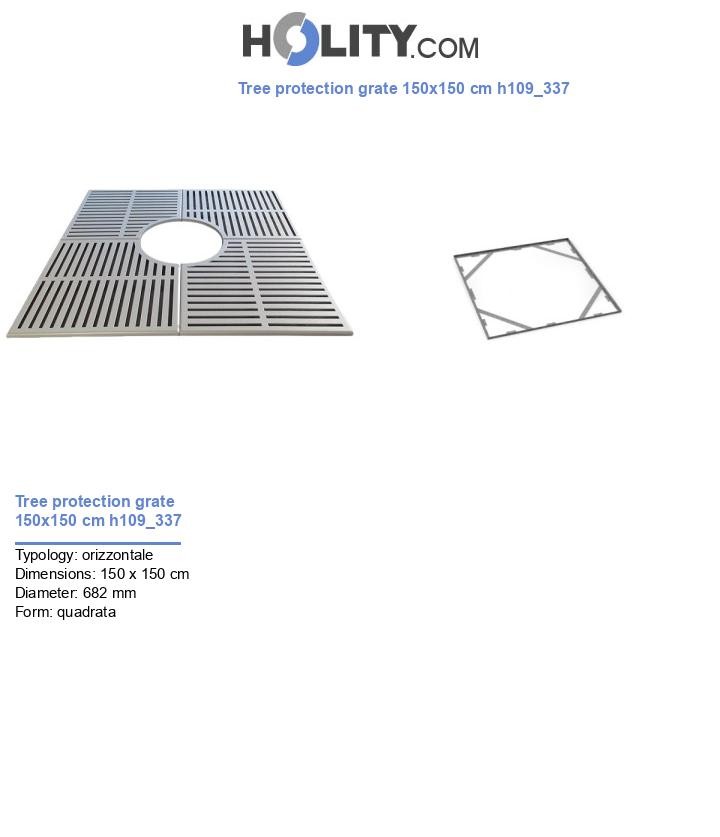 Tree protection grate 150x150 cm h109_337