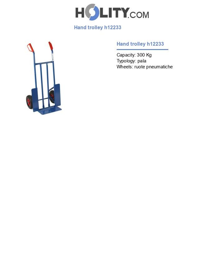 Hand trolley h12233
