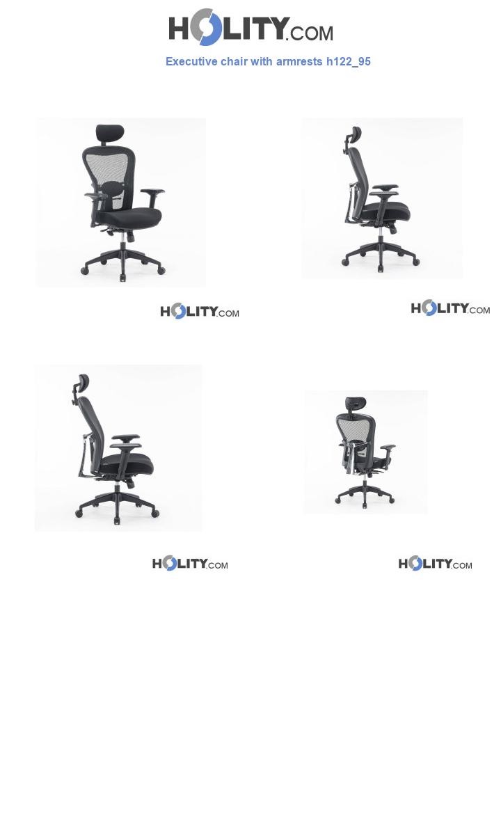 Executive chair with armrests h122_95