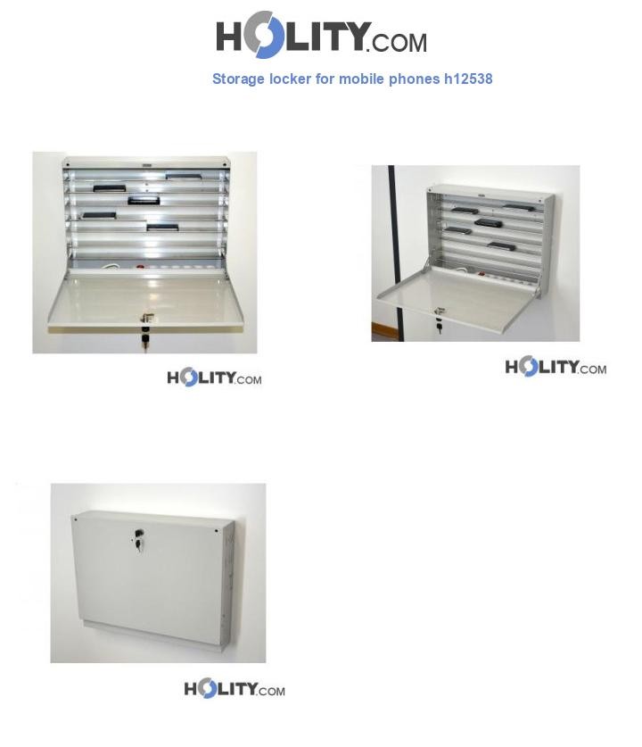 Storage locker for mobile phones h12538